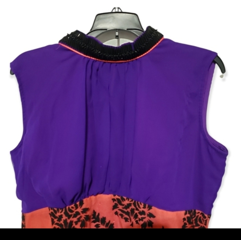 Vintage Velvet Burnout Dress 2X